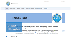 Desktop Screenshot of edsf.com