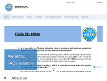 Tablet Screenshot of edsf.com